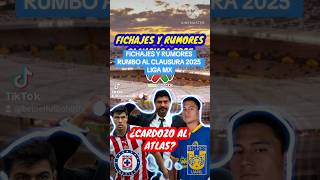 😱⚽🇲🇽¿ CARDOZO AL ATLAS Y RAMON JUÁREZ A TIGRES shortsviral ligamx clausura2025 futbol [upl. by Ihsar]