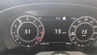 Volkswagen Arteon 20 TSI acceleration [upl. by Tarryn]