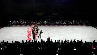 Double V  World Championships Formation Latin 2018  Shenzhen China  DANCE  Semifinal round [upl. by Lucina]