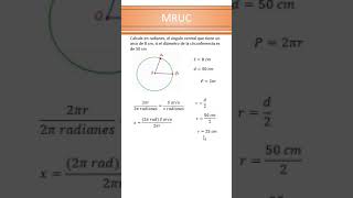 Ángulo en radianes  MCU  Física  COMIPEMS [upl. by Oca]