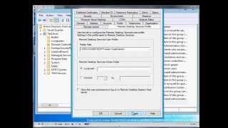 How to configure a remote desktop profile in Microsoft Windows Server 2012 [upl. by Yoreel]