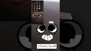 Idk uhh uhhh bro bro ebhegsgshshs emojicat gacha art roblox dandysworld shelly [upl. by Nodaj650]