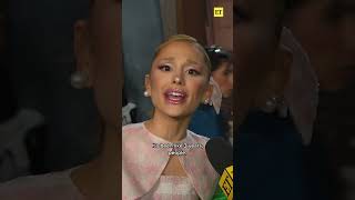 Ariana Grande and Cynthia Erivo Are In Their Feelings at the ‘Wicked’ Premiere shorts [upl. by Amalia757]