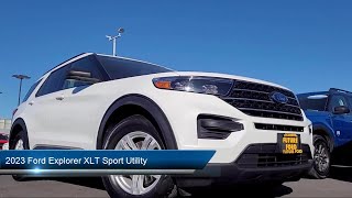 2023 Ford Explorer XLT Sport Utility Sacramento Roseville Elk Grove Folsom Stockton [upl. by Tommie]