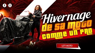 HIVERNAGE de sa MOTO comme un PRO [upl. by Berkman]