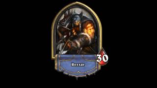 Rexxar All Hero Quotes  Hearthstone [upl. by Ku479]