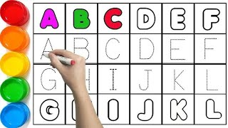 Count 1234  ABCD kids rhymes  ABC  A to Z alphabets  Phonics song  Preschool Learning Video [upl. by Kasevich269]