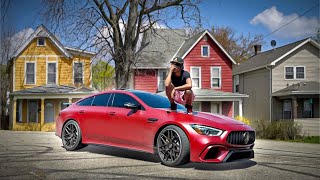 TOOK MY AMG GT63s TO THE HOOD [upl. by Resee]