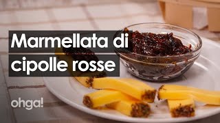 Marmellata di cipolle rosse la confettura agrodolce perfetta per il formaggio stagionato [upl. by Aneetsyrk]