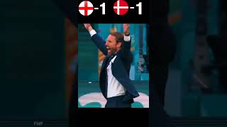 England VS Denmark Euro Cup Semifinal Match Highlights 2020 shorts youtube football highlights [upl. by Aihsad]