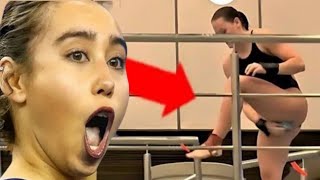 KATELYN OHASHI 😱🔥  2024 FLOOR THUMBLING GYMNASTICS FITNESS WORKOUTS amp DRIVING 2024 My comments [upl. by Lavine]