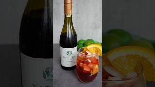 Easy sangria recipe tropical sangría cocktail [upl. by Attekahs]