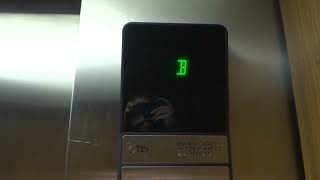 Sony TX30 Otis hydraulic elevator  Calvary Baptist Church WinstonSalem NC [upl. by Rafaello]