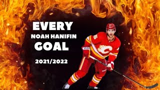 Noah Hanifin All 10 Regular Season From The 202122 Season  Calgary Flames [upl. by Harwilll]