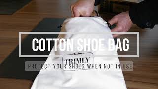 Use Cotton Shoe Bags [upl. by Muslim]