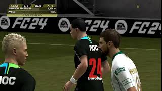 EA SPORTS FC 24  PS VITA Modo carrera funcionando [upl. by Latvina]