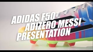 Adidas F50 Adizero Messi Multicolour presentation [upl. by Llywellyn]