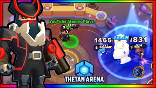 Thetan Arena Bathos Gameplay  The BEST Hero for HIGH RANGED DAMAGE  Tips and Tricks [upl. by Gomar]