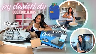 Não existe fogão de indução 110v Desisti do cooktop a gás [upl. by Alexa913]