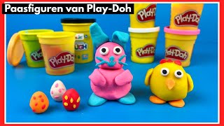 Play Doh Paashaas Kuikentje en Paaseieren  Family Toys Collector [upl. by Candless]