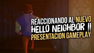 Asi Es El Nuevo Hello Neighbor Secret Neighbor Gameplay Reaccionando A La Revelacion [upl. by Madlin]