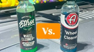 Adams Polishes Wheel Cleaner vs Ethos Wheel Cleaner Clash of the Wheel Cleaners [upl. by Hickie]