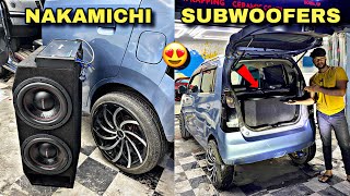 Finally Nakamichi Subwoofers Install Kara Hi Liye🔥  Car Music System Installation  Harshit Vlogs [upl. by Peta611]