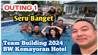 Team Building ke 1 BW Kemayoran Hotel Jakarta Outing di Vila Teras Air Puncak Bogor [upl. by Prescott]