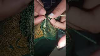 Saree krosha kuchu making video part 6 [upl. by Izak]