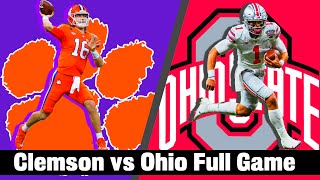 Sugar Bowl  Ohio State Buckeyes vs Clemson Tigers  Full Game 60fps [upl. by Grand835]