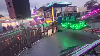 codonas twister on ride pov perth Scotland funfair 10th of October 2024 [upl. by Mcnair287]