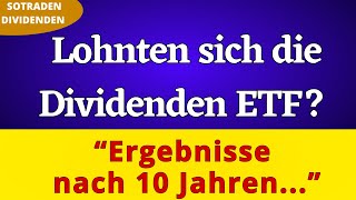 Lohnt sich ein Dividenden ETF [upl. by Ramsa]