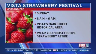 Vista Strawberry Festival taking place Memorial Day weekend [upl. by Veradia]