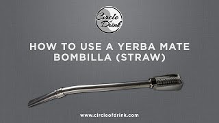 How to use a yerba mate bombilla straw [upl. by Burris167]