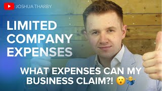 Limited Company Expenses  What business expenses can I claim EVERYTHING YOU NEED TO KNOW [upl. by Lohse]