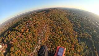 Heublein Tower Simsbury CT Paramotor [upl. by Akcirre]