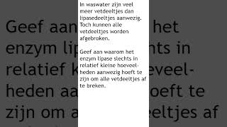 Examen HAVO 2021II opg 28 shorts [upl. by Gnay500]