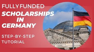 Fully Funded DAAD Scholarship in Germany Full Guide Masters and Ph D [upl. by Mehs]