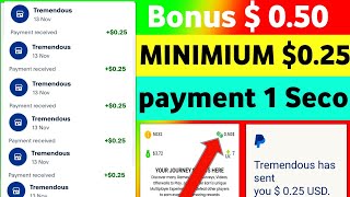 PayPal Earning App Today 2024  Free PayPal money  Best PayPal Earning App November 2024 Today [upl. by Atteiram956]