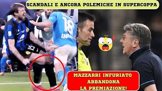 SCANDALO NAPOLIINTER Espulsione Shock di Simeone Rapuano fa Infuriare Walter Mazzarri 😱🔵 [upl. by Aneela569]