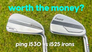 NEW VS OLD Ping i530 vs i525 irons  which comes out on top [upl. by Asilam]