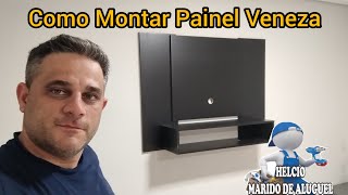 Como Montar Painel Veneza passo a passo [upl. by Merat]