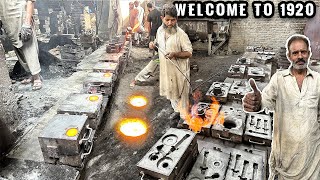 The Dark Side of Metal Casting Unsafe Sand Mold Techniques in the Third World [upl. by Callan]