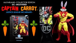 McFarlane ™ Captain Carrot ™ DC ™ Multiverse  Justice League Incarnate ™ Unboxing amp Review German [upl. by Aihseyt]