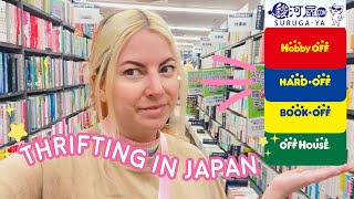 ☆ Thrifting In Japan  Surugaya Book Off Hobby Off Hard Off and more☆ [upl. by Timmy]