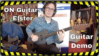 ON Guitars Elster model demo  MIGS 2023 [upl. by Primrosa]