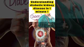 Unlock the secrets of diabetic nephropathy in just 60 seconds 🕐 diabetesawareness diabetes [upl. by Aicyle]