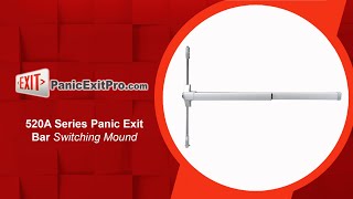 How To Switch Mount from Right to Left on 520 A Series Panic Exit Bar [upl. by Naus]