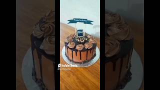 2 Pound Chocolate Cake decoration [upl. by Gilly]