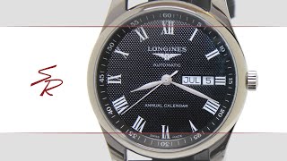 Longines Master Collection Black 40mm Romans  Ref L29104517 [upl. by Brnaby715]